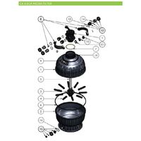 Astral / Hurlcon C400 / CA400 Hub, Laterals and Stand Pipe