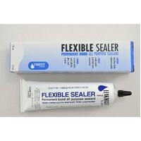 Leakmaster Flexible Sealant 4oz Tube White