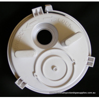 Poolrite S2500 1 Hole Vacuum Plate - 228mm Diameter